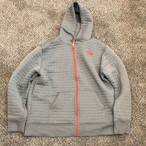 Mens north face zip up